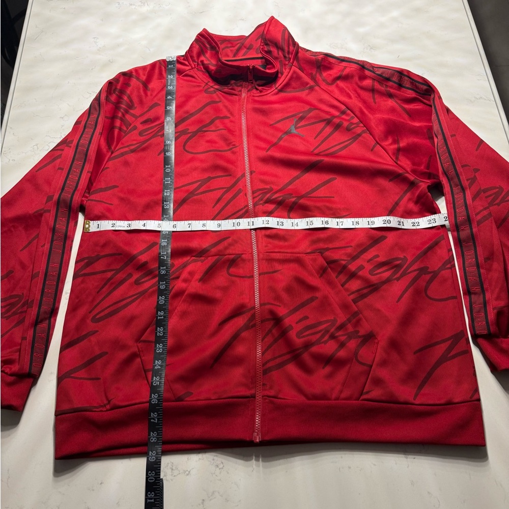 Jordan Men's Red and Black Lightweight Jacket